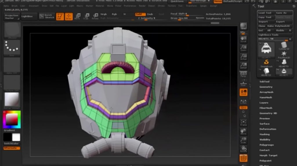 Use Of Zmodeler Detail Zmodelerを徹底的に使い込むハードサーフェイスモデリング チュートリアル Video Fish